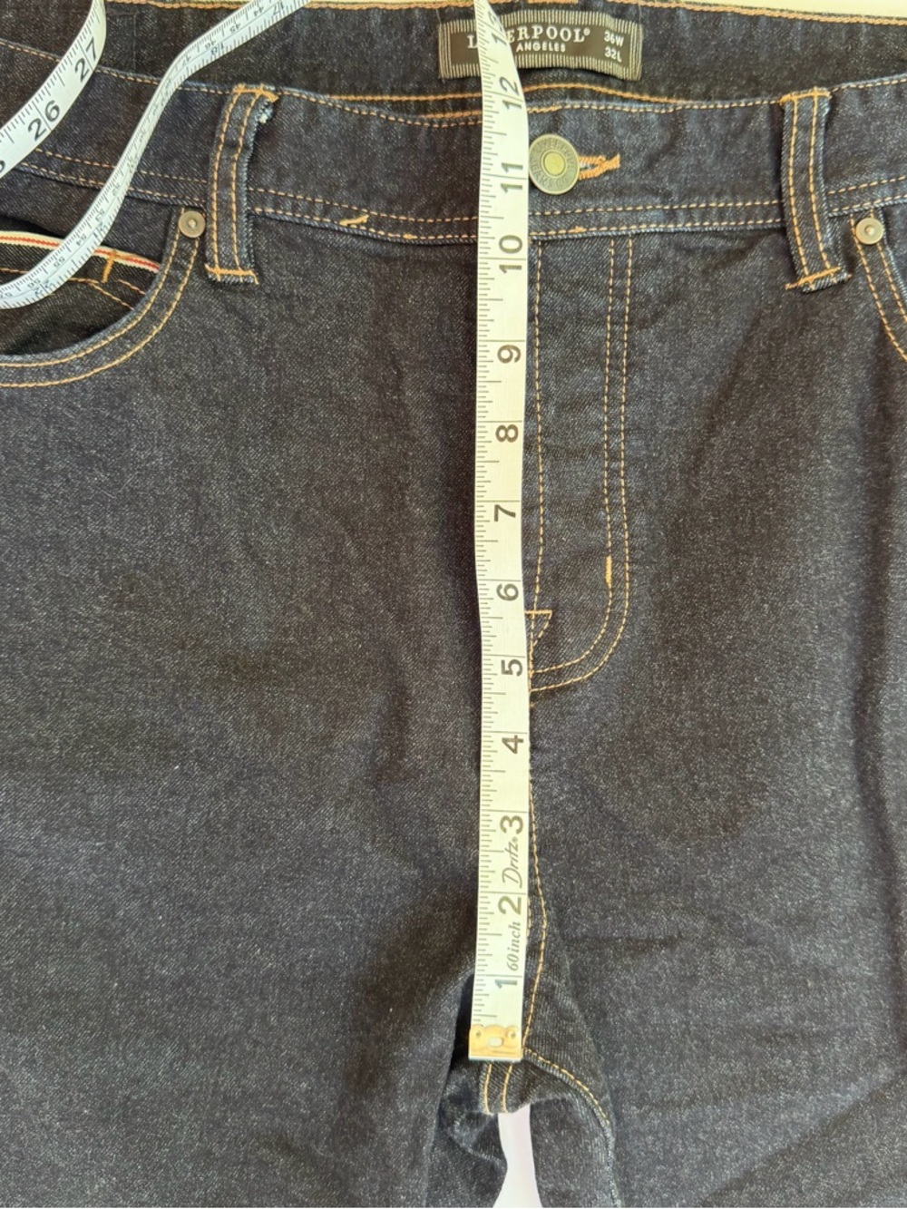 Men’s Liverpool Los Angeles Denim Jeans
Button Fly Size 36x32 - Picture 4 of 11